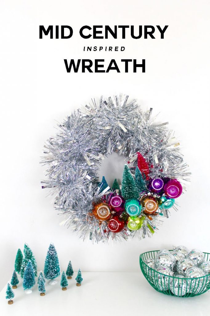 From Pinterest to Projects: DIY Mid Century Style Wreath