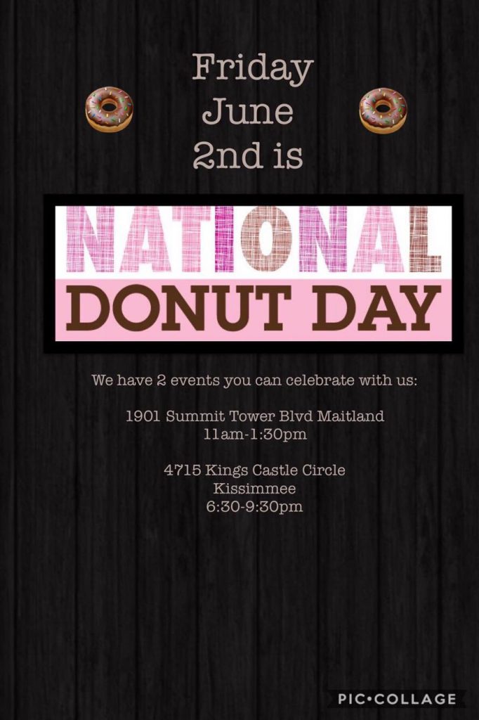 Where to Celebrate National Doughnut Day in Orlando